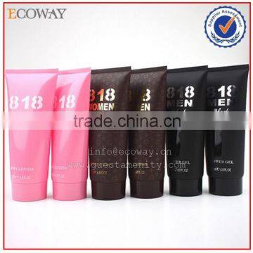 empty disposable cosmetic tube cheap plastic tubes with screw caps