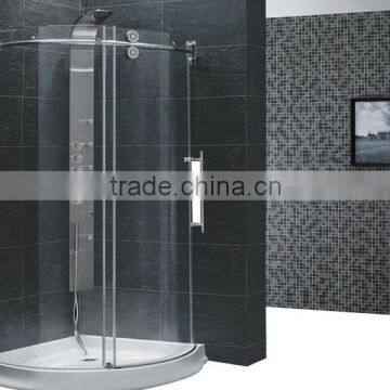 Low Price 6mm Bended Tempered Glass Door With EN12150 BS6206 ANSI Z971 CE SGCC