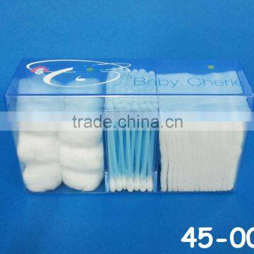 Cotton Bud Set 3 in 1 Blue Color