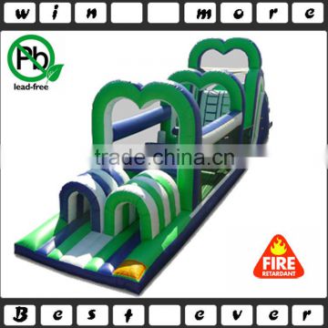 professional giant adults and kids outdoor sports obstacle course equipment, inflatable obstacle course price for sale