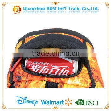 Fashion Fire Design Outdoor Laptop Day Backpack photo-5