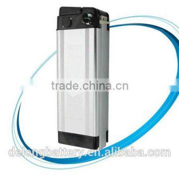 China manufacturer 36V 10A electric bicycle battery charger with silver fish case