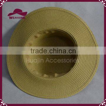 100% Paper Ladies Summer Hat Straw Boater Hat With Lace Quality Choice photo-5