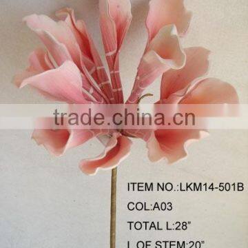 wholesales artificial foam flowers for home decorations