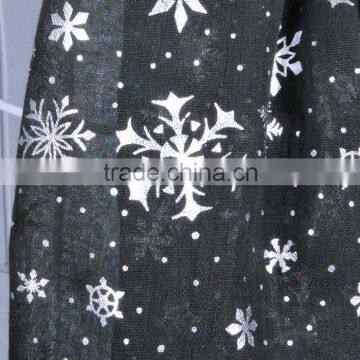 Snowflake Pattern Scarf Voile Scarves 180*90 Pashmina Shawls Muslim photo-6