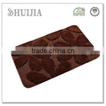 brown color microfiber carpet