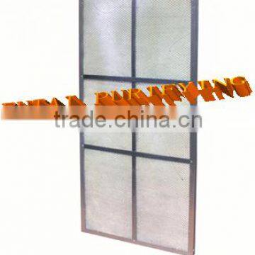 Panel primarily efficient filter