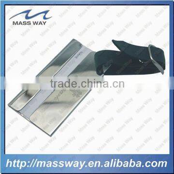 Souvenir Custom Blank Anodized Golden Aluminum Luggage Tag photo-4