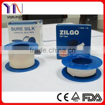 Medical Adhesive Silk Tape Plaster CE FDA Certificated Manufacturers