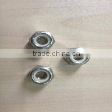 Low Carbon Steel Din985 Nylon Nut Zinc Plated photo-5