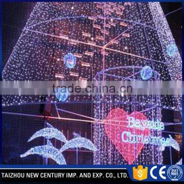 color blinking flashing IP44 led light curtain