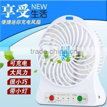 Hot selling in Summer usb 18650 battery fan