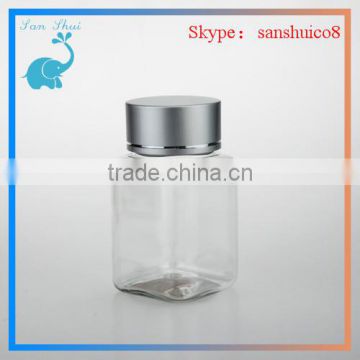 PET clear capsule bottle