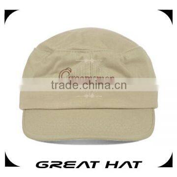 Comfortable soft cotton military cap