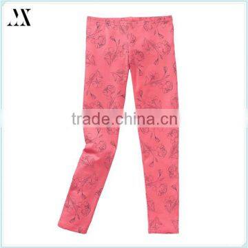 2016 Custom Allover Printing Leggings For Girls Cotton Printing Leggings