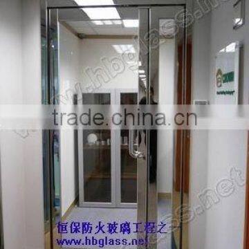 BS476 glass door