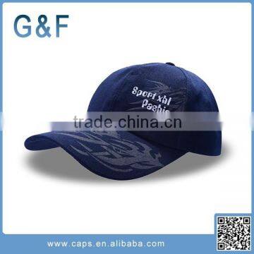 High Quality Logo Printed Checp Custom Sample Free Baseball Caps