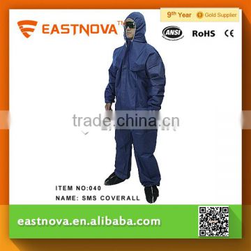 Medical PP/PE EASTNOVA DC010-2 disposable polypropylene coveralls