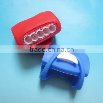 Wholesale perfect performance flexible silicone body ultra bright Led silicone bicycle light