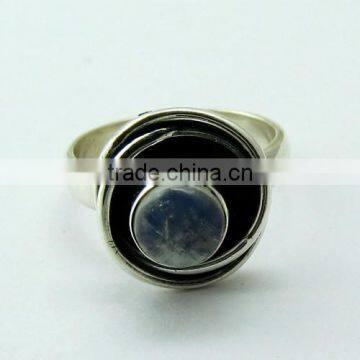 Unforgettable !! Rainbow Moonstone 925 Sterling Silver Ring, Handmade Silver Jewelry, Silver Jewelry 925 photo-2