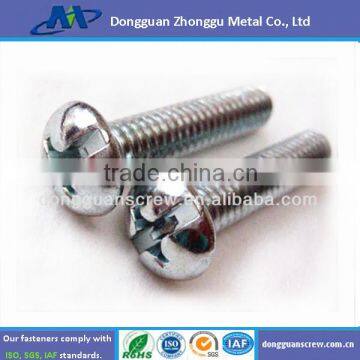 carbon steel round head slot bolt