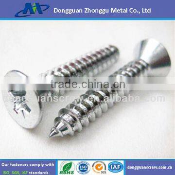 Carbon steel phillips Flat Head Self Tapping Screw