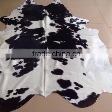 leather patchwork hair on rugs and carpets cowhide leather carpet                        
                                                Quality Choice