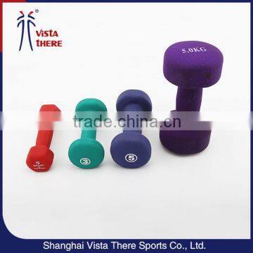 0.5kg to10kg Whosale Gym Matting Neoprene Vinyl Dip dumbbell