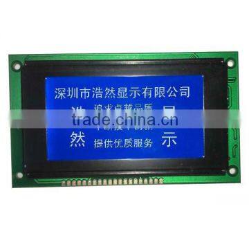 monochrome 128x64 dot matrix LCD module display Blue HG12864A