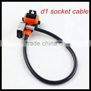 auto wiring harness connector connector wire harness adapter socket plug for D1S D1R D1C hid xenon bulb connector