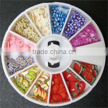 120x3D Slice Lovely Flower Nail Art Decoration HN397