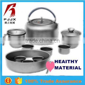 Titanium tea set