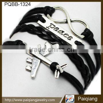 Wholesale Fashion European Style Navy Nautical Rope Woven Men Hand Bracelet