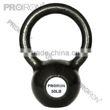 new product! Round handle cast iron kettlebell 50lb