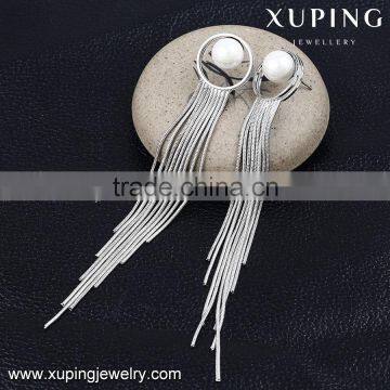 E-178 Xuping 2016 New Design Handmade Tassel Earring Wholesale Jewelry