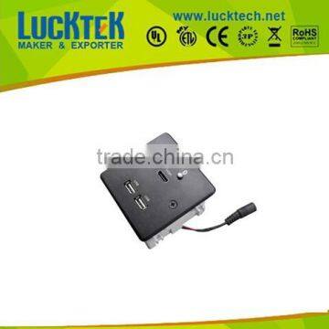 Hotel Romm or Home Room Mini Media HUB with Bluetooth