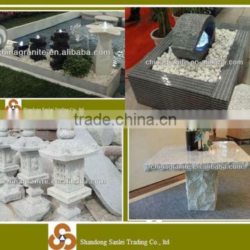 indoor stone products tables/fountains/laterns