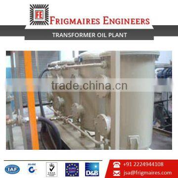 Hydro Basic Oil Use Transformer Oil Plant from Trusted Manufacturer