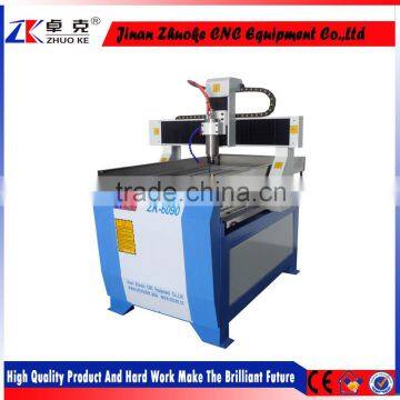 Jinan Zhuoke Hot Sale CNC Engraving Machine ZK-6090 600*900 For Metal Wood Acrylic With 2.2KW Water Cooling Spindle