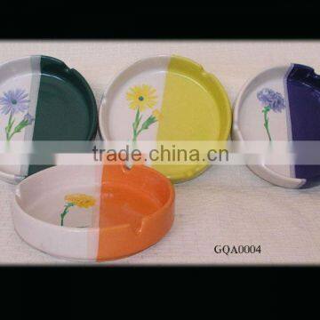 Custom printing ceramic ashtray