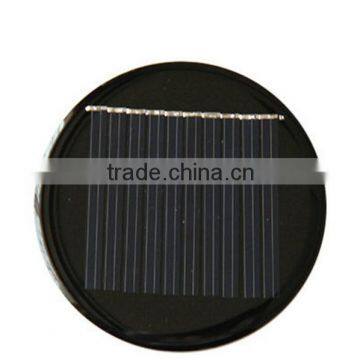 OEM 0.3W 5V Small size epoxy mini solar panel round epoxy solar panel