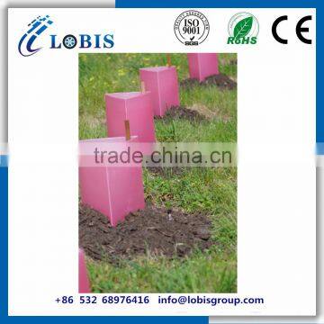 3mm 4mm High Resistant pp Corrugated Green Plastic Corflute Tree Guards photo-1