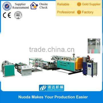 Alibaba Gold Supplier Sanitary Products PE Film Making Machine