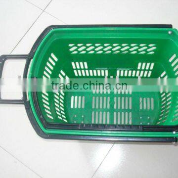 supermarket shopping hand basket