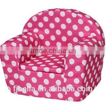 Rose Polka Dot Design Removable & Washable Baby Single Foam Sofa Couch Chair