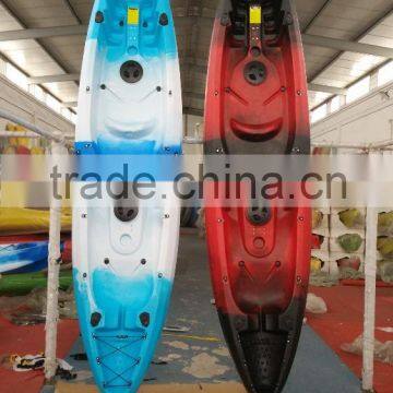 plastic three person kayak