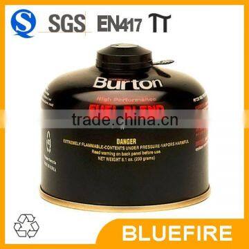 Butane Gas Cartridge for Filling LPG Gas