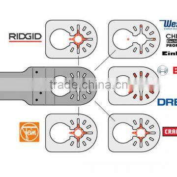 65mm(2-5/8'') E-cut Quick Change Standard Oscillating Multi Tool Saw Blade for Multimaster Power Tools photo-2