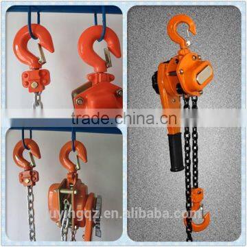 0.8ton manual winch, aluminium alloy cover chain manual winch