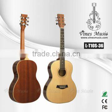 36inch Solid Spruce New Acoustic Travel Guitar